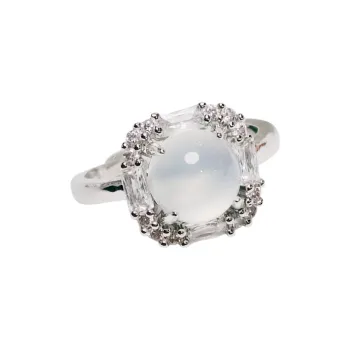 YOULING Chalcedony Rings Unisex
