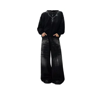 Pirkadat Jeans Unisex Black