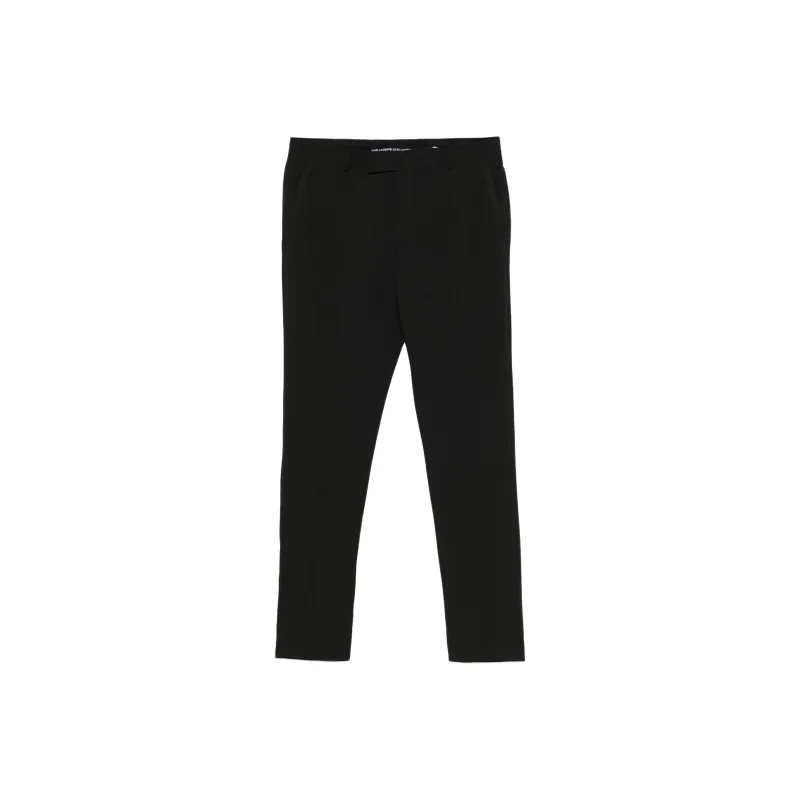 KARL LAGERFELD / Karl Lagerfeld Jeans Logo patch Trousers-0