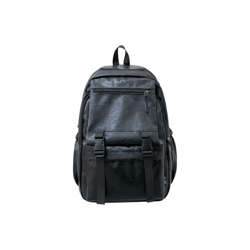 Wolfhorse PU Backpack Men's Brown/Black-0