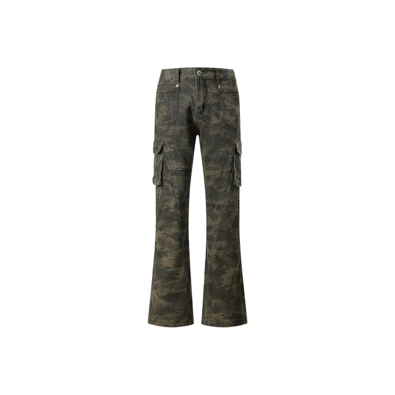 TEN MIRO Jeans Unisex Camouflage-0