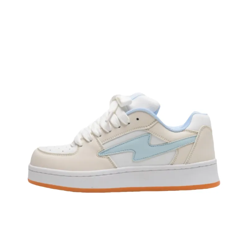 JimiXiong Skateboard Shoes Women's Lake Blue-4