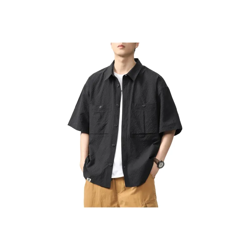EPTISON Shirts Unisex Black-2
