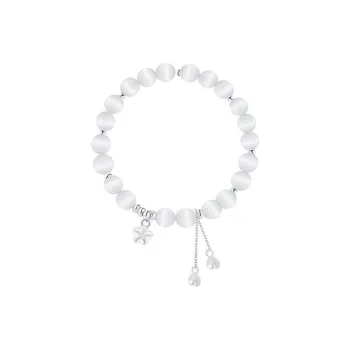WINGSTOP Glass Cat Eye Bracelets Women's