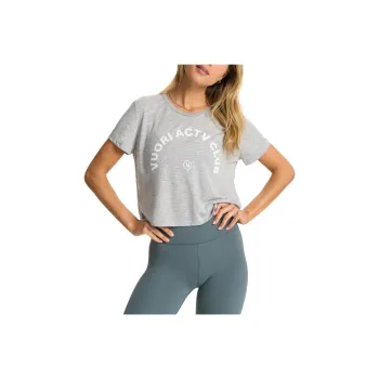 Vuori T Shirt Women's Gray/HeatherGrey