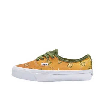 Vans Authentic 44 Low Top Skateboard Shoes Women's Yellow