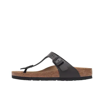 Birkenstock Gizeh EVA Abrasion Resistant Flip Flops Unisex Black Regular Loose Fit