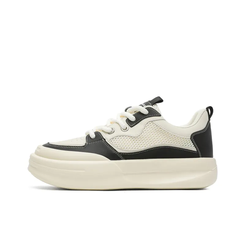 WEISHIBANGWEI Low Top Skateboard Shoes Men's White-0