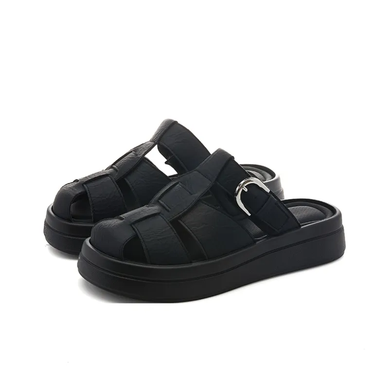Chibang Composite Sole Slip Resistant Closed Toe Slippers Women's-0