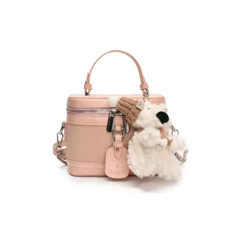 ZAVC PU Shoulder Bag, Crossbody Bag, Handbag Regular Women's Pink/Gray/Black/White/Light Green