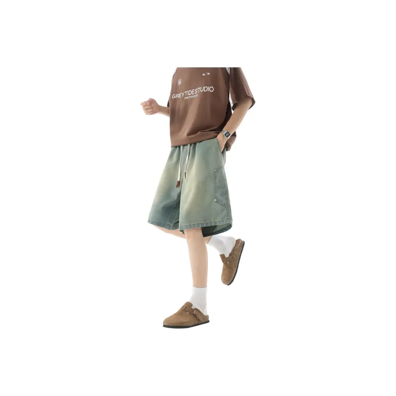 DANGERTIGER Denim Shorts Unisex-0