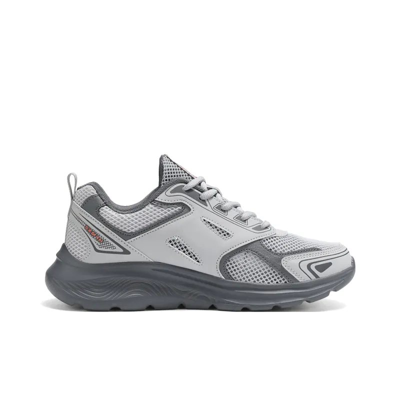 Binary Cushioning Slip Resistant Breathable Lightweight Rebound Low Top Running Shoes Men's-1