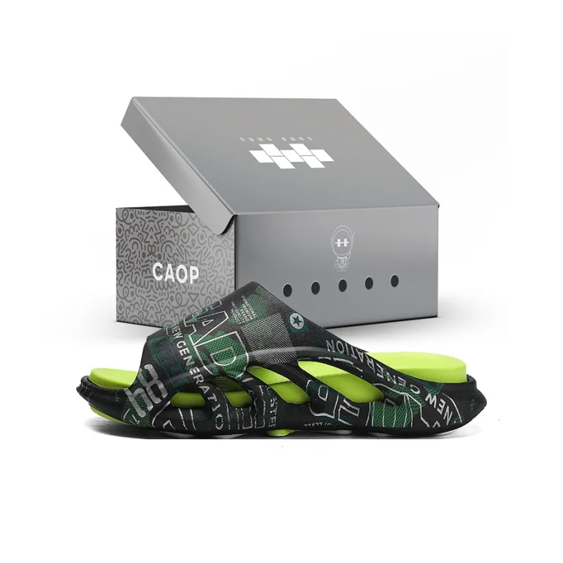 CAOP EVA Quiet, Slip Resistant, Odor Resistant Slide Slippers Unisex Box Included-5
