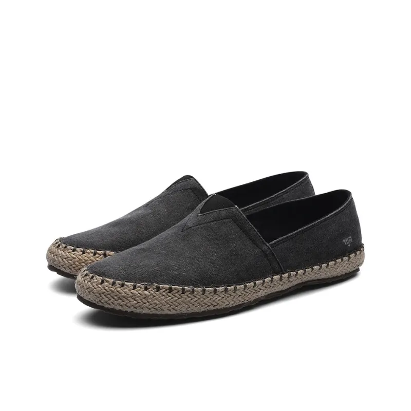 NANJIREN Men's Casual Shoes Men Low Top Black/Blue/Beige-7