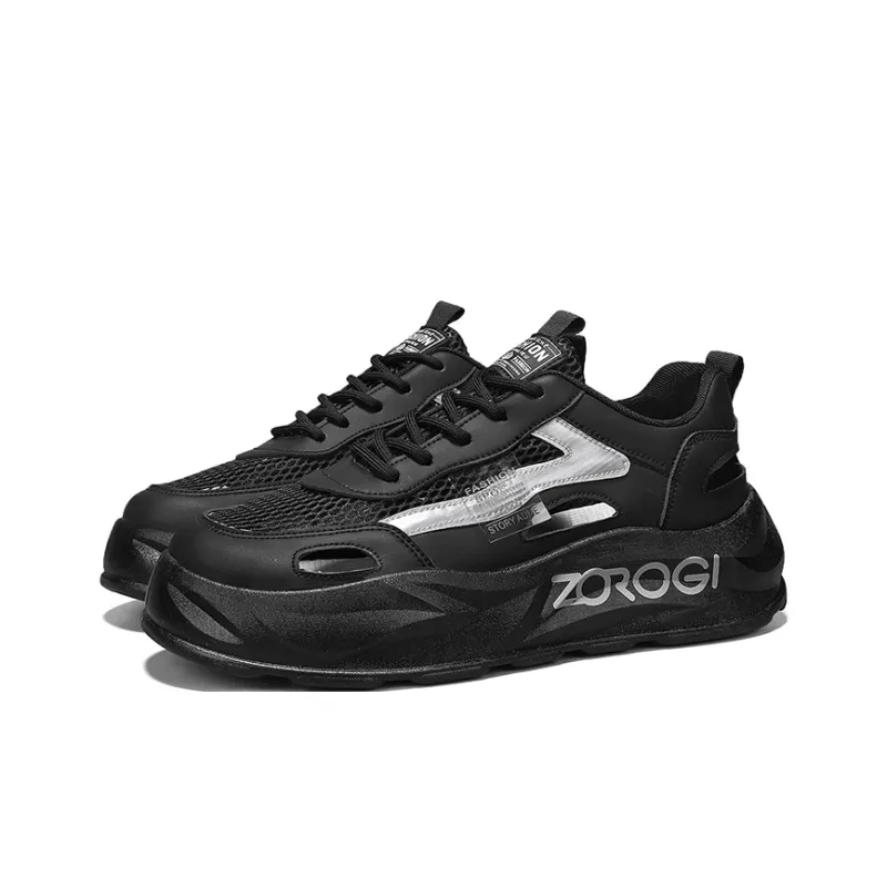 Frank Mully Breathable Height Increasing Abrasion Resistant Low Top Casual Shoes Men's-2