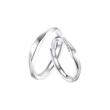 CHOW TAI KING S925 Rings Unisex