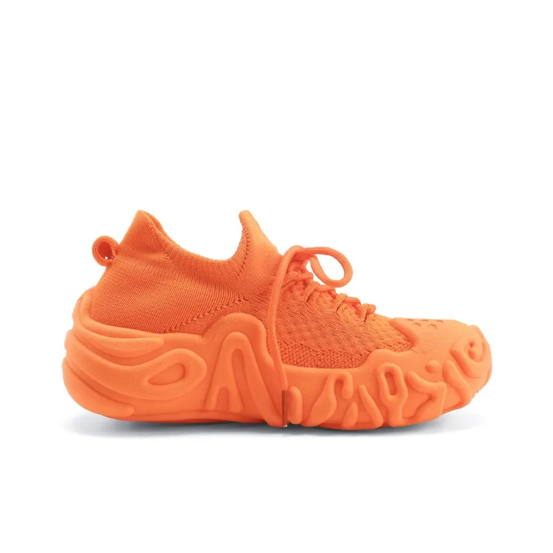 TOM TAILOR Fantasy Orange Shoe Trendy Style Low Top Casual Shoes Women's-2