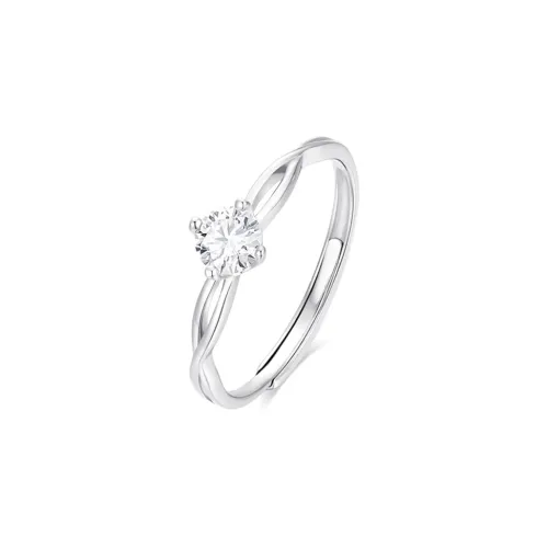 JUICY Air S999 Fine Silver Rings Unisex
