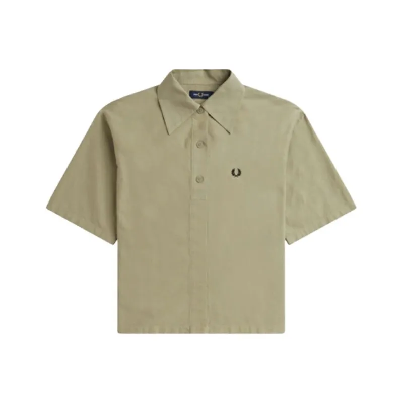 FRED PERRY Shirt Women's Dark Umber-0