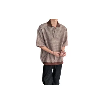 LA'T.WEEKEND Polo Shirts Unisex Khaki