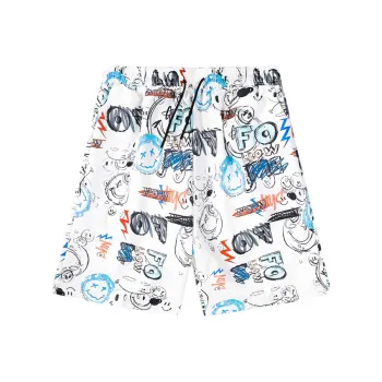 FORCEPULR Casual Shorts Unisex White
