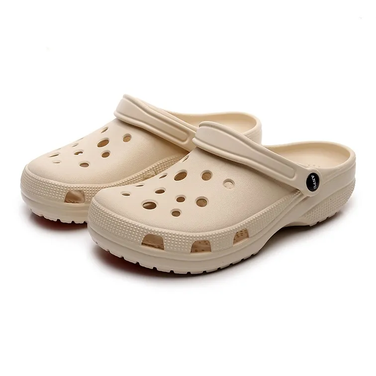 XGGC Summer Outerwear Closed Toe Breathable Odor Resistant EVA Platform Height Increasing, Slip Resistant Clogs-7