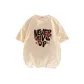 [100% cotton]Khaki (Tf Flowing Brush Stroke)