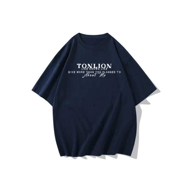 Tonlion T Shirts Unisex-5