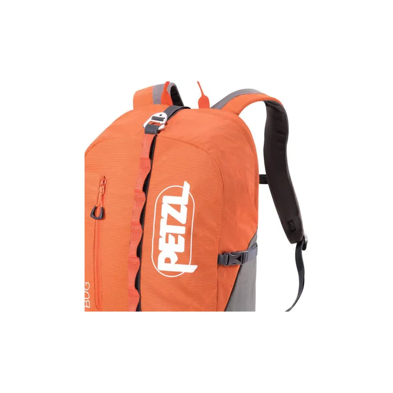 PETZL Nylon Outdoor Hiking Bag Backpacks Unisex Red & Orange-1