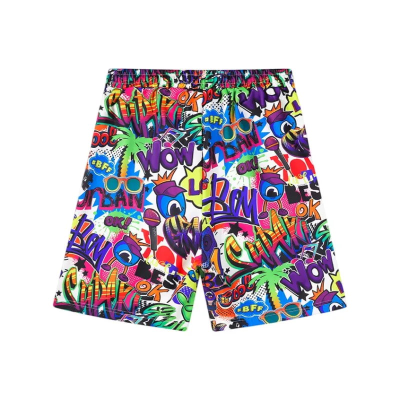 FORCEPULR Casual Shorts Unisex White-1