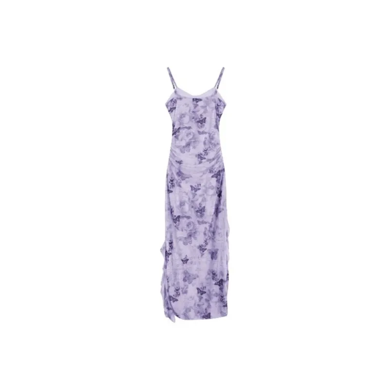 TIBINB Slip Dresses Women's Romantic Purple-1
