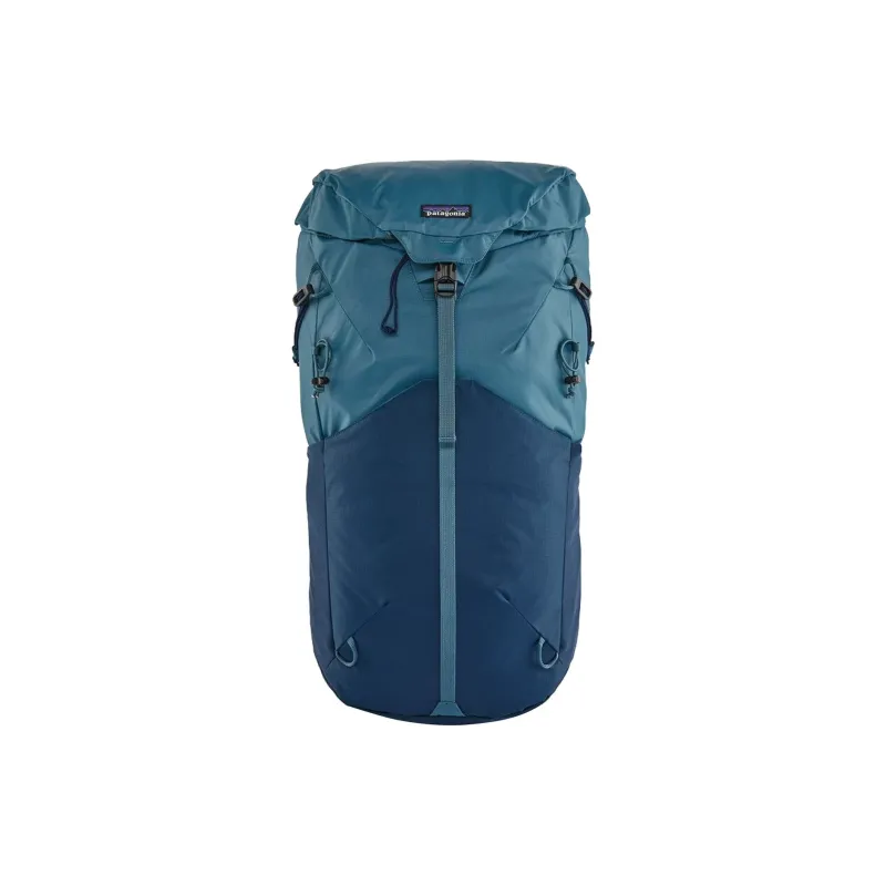 Patagonia Nylon Outdoor Mountaineering Bag Backpack Regular Unisex Dark Blue & Light Blue-0