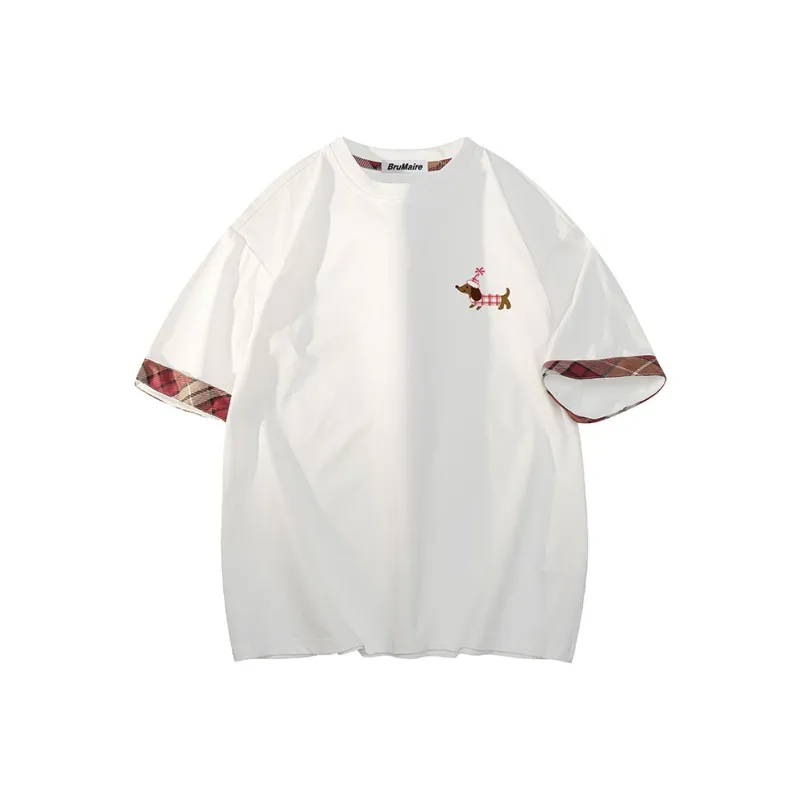 BRUMAIRE T Shirt Unisex White Heather Gray-4