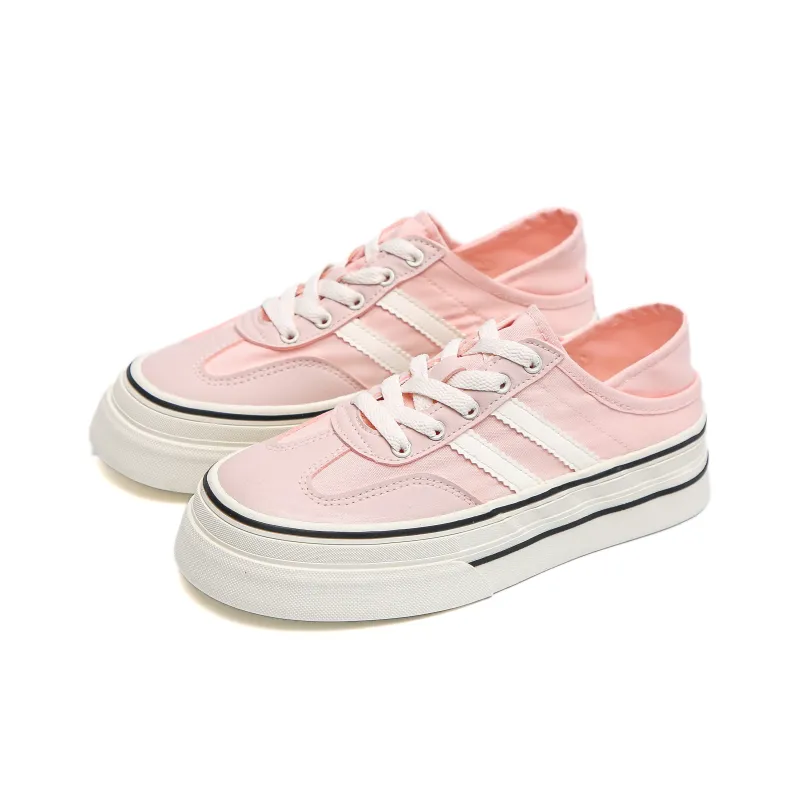 Alan Vincent Abrasion Resistant Breathable Slip Resistant Low Top Canvas Shoes Women's-6