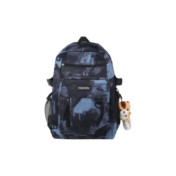 Yalu Nylon Backpack Unisex Multicolor
