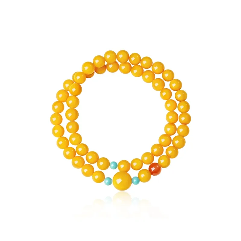 YISHIQING Beeswax Bracelets Unisex-0