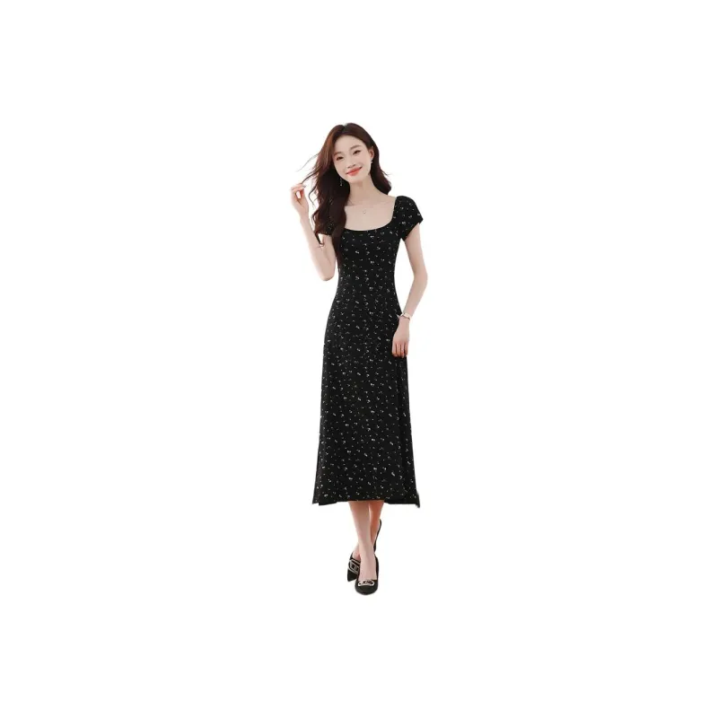 Mu Xiao Xin Short Sleeved Dress Women's-1