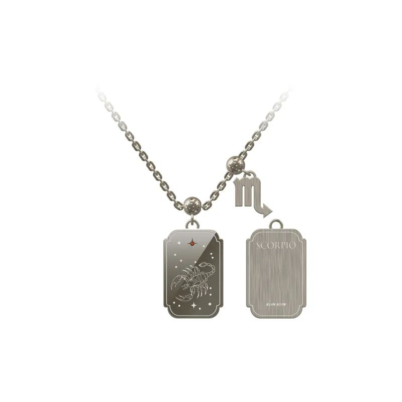 KLIN KLIN Steel Necklaces Unisex-12