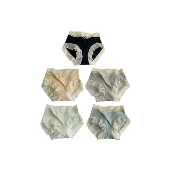Flowers In Water Underpants Women's 5 Pack