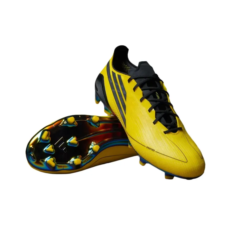 Adidas F50 Elite 2010 Fg Remake Pack Yellow Black-3