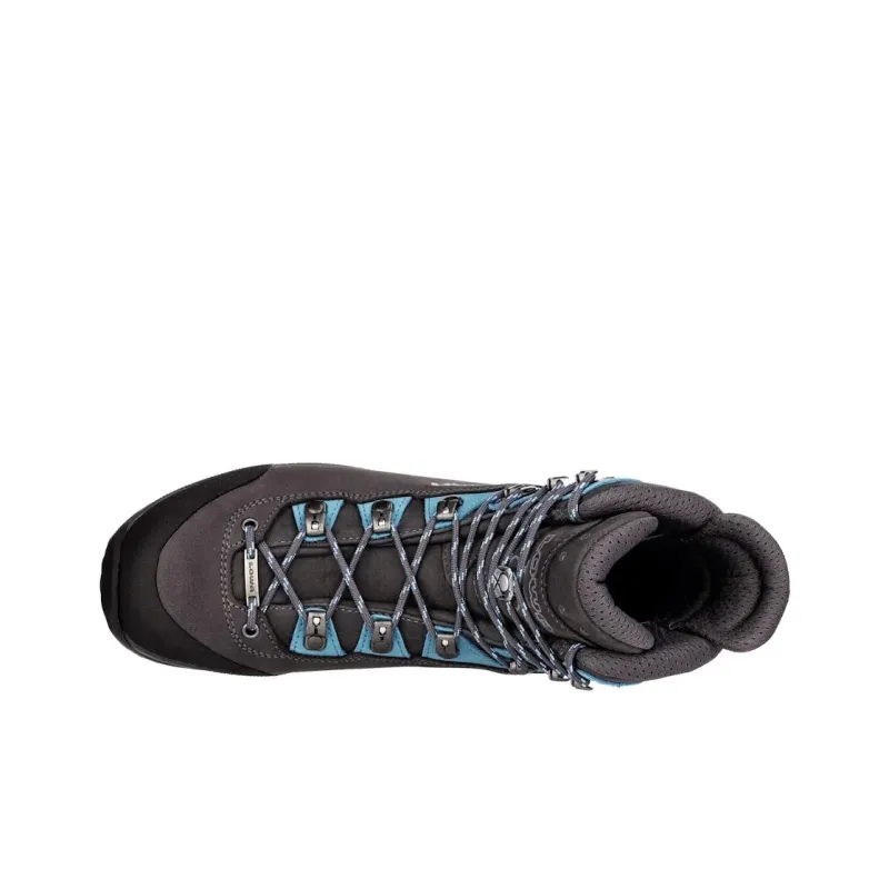 Lowa CAMINO EVO High Top Hiking Shoes Women's Black Blue-2