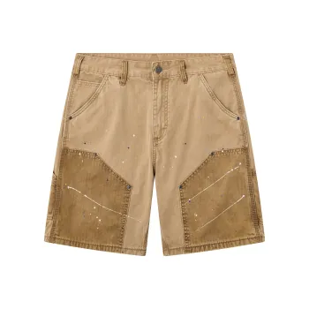 SANTASTIC Cargo Shorts Men Khaki