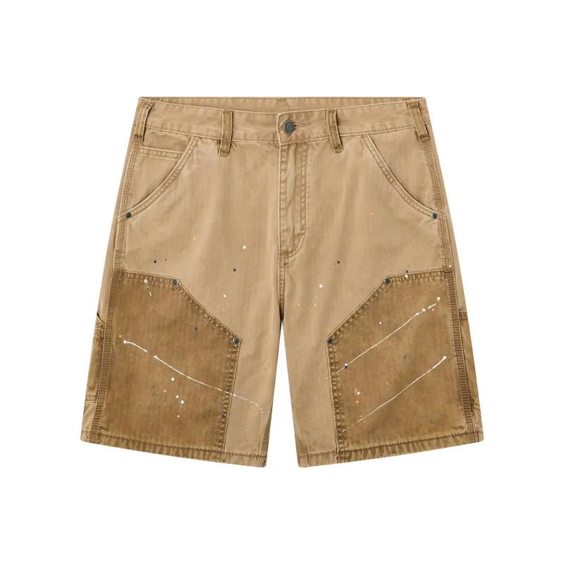 SANTASTIC Cargo Shorts Men Khaki-0