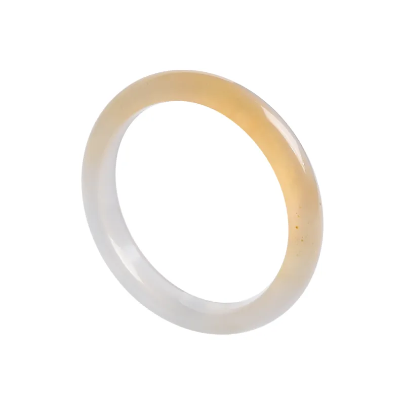 Phoenisess Natural Chalcedony Bangles Women's-0