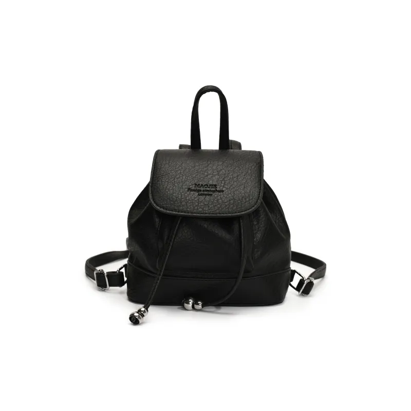 ZAVC PU Backpack Women's Black/White/Purple/Yellow/Green-0