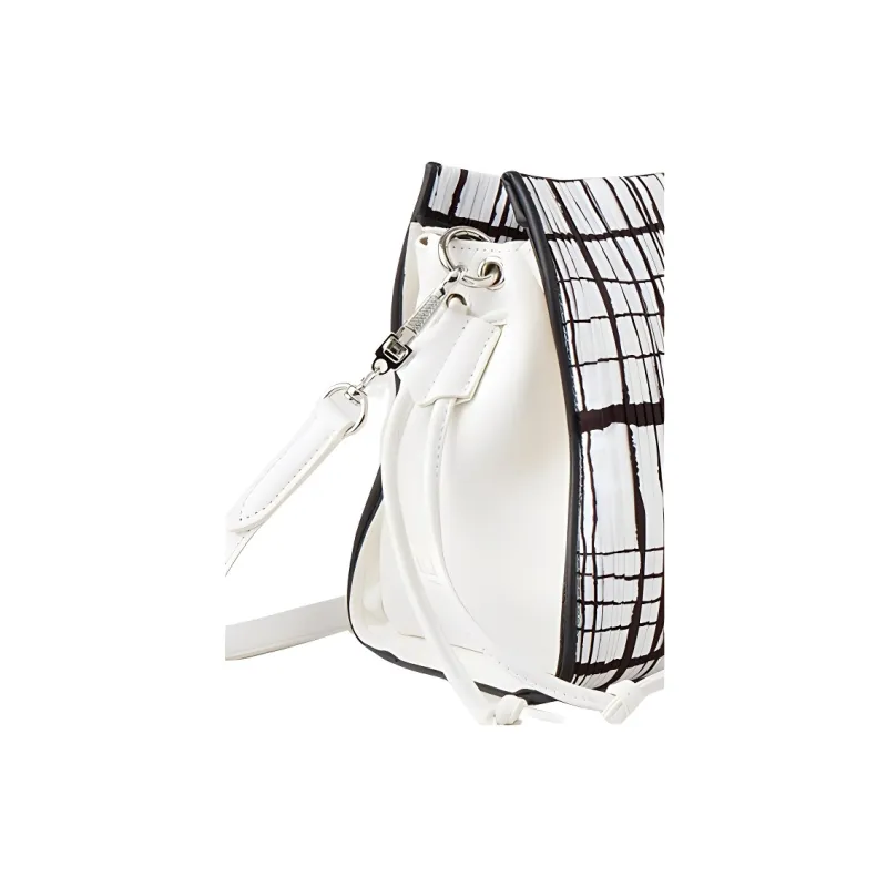 Mulberry Leather Shoulder Bag, Crossbody Bag, Handbag Trumpets Women's White-4