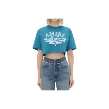 AMIRI T Shirts Women's Blue