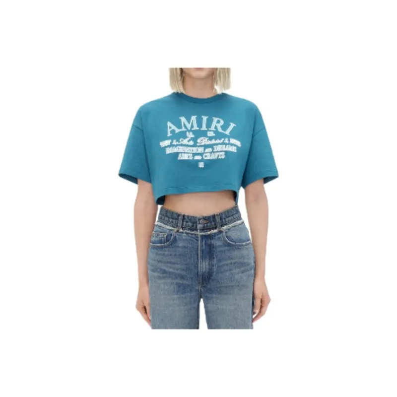 AMIRI T Shirts Women's Blue-0