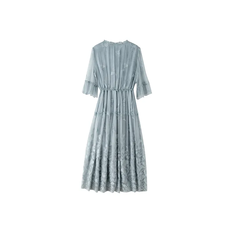 To The West Short Sleeved Dress Women's-1
