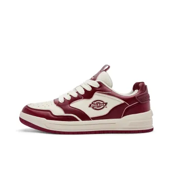 Dickies Low Top Skateboard Shoes Men's Red Beige